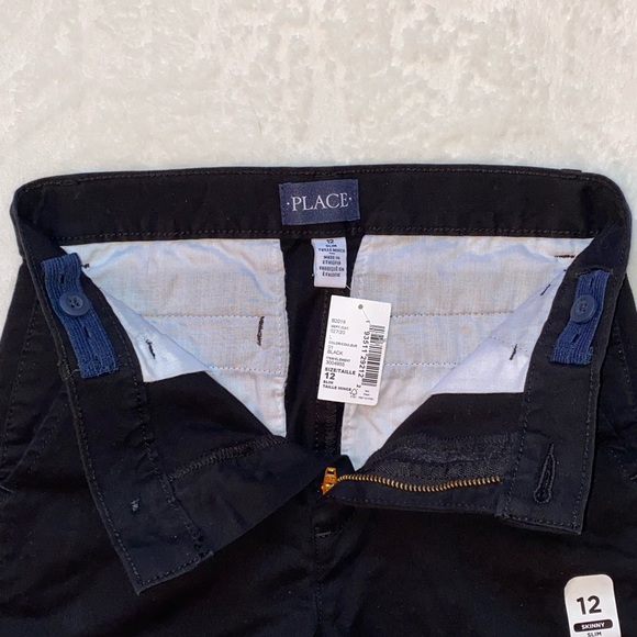 The Children’s Place Black Slim Pants for Boys - Picture 6 of 8